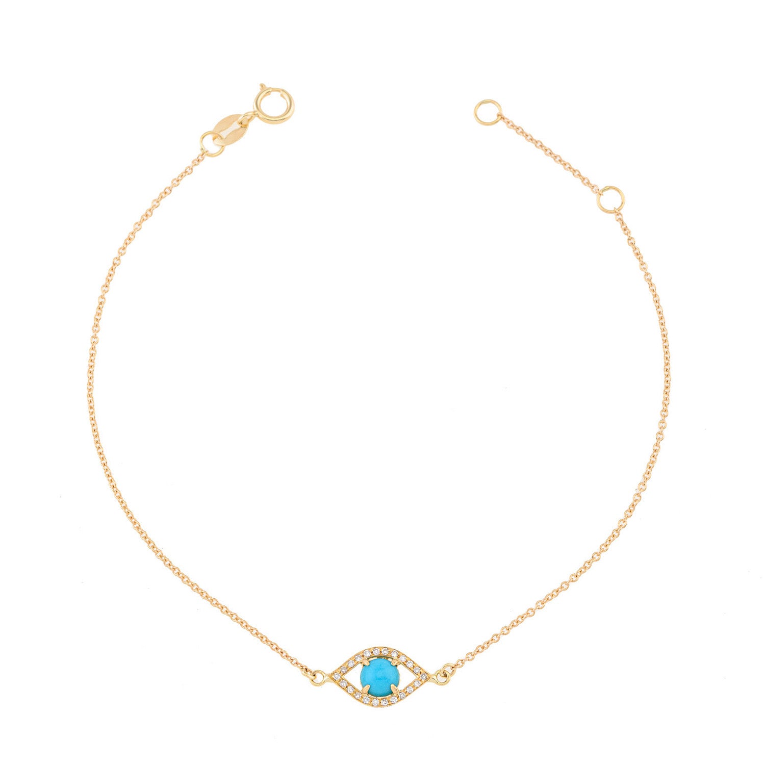 Turquoise Eye Bracelet