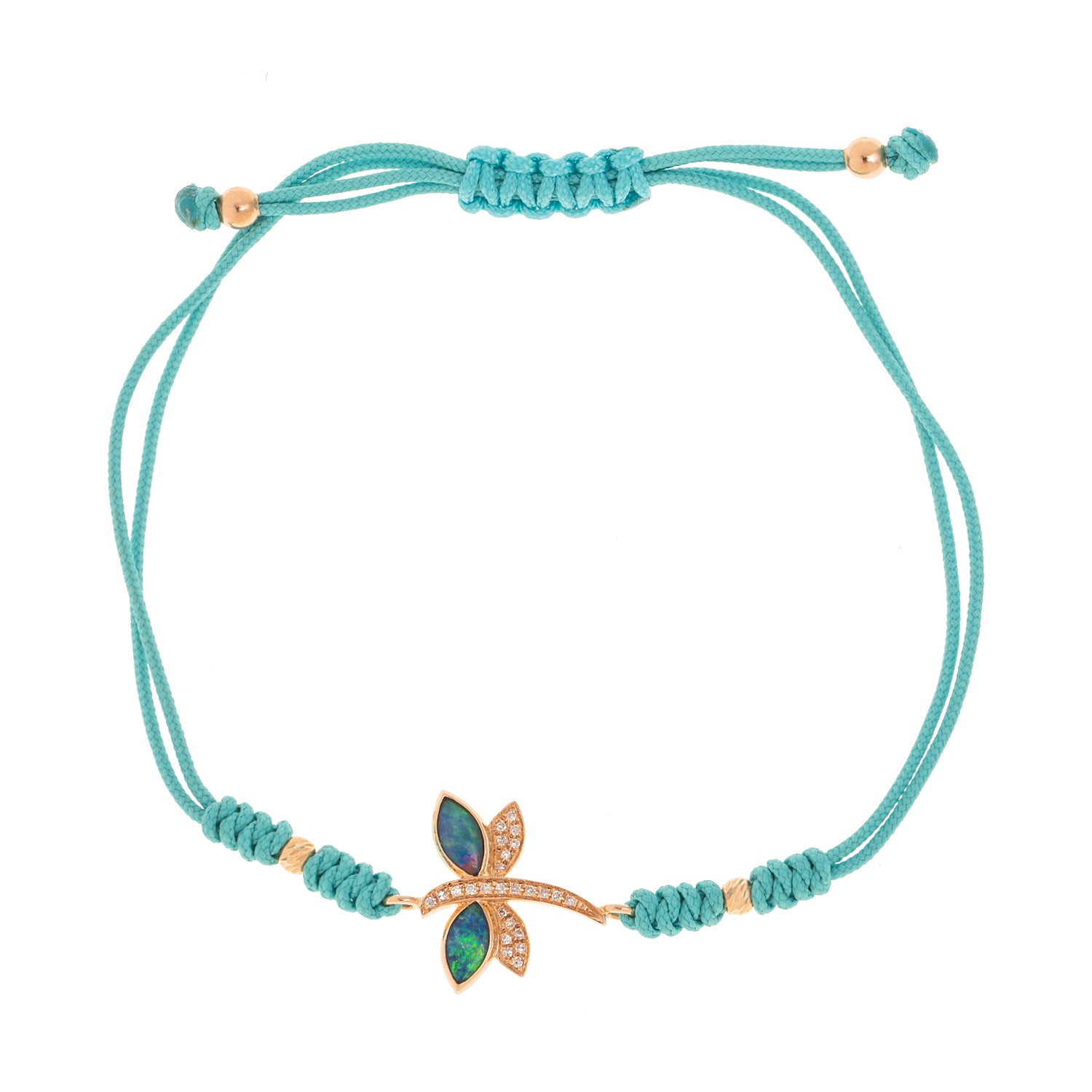 Cord bracelet. Diamond charm cord bracelet. Gold and diamond bracelet. Bracelet with charm and cord. Colourful cord bracelet. Anatol Jewellery. Χρυσά κοσμήματα. Βραχιόλι με κορδόνι. Χρυσό βραχιόλι με μπριγιάν. Κοσμήματα Κηφισιά.