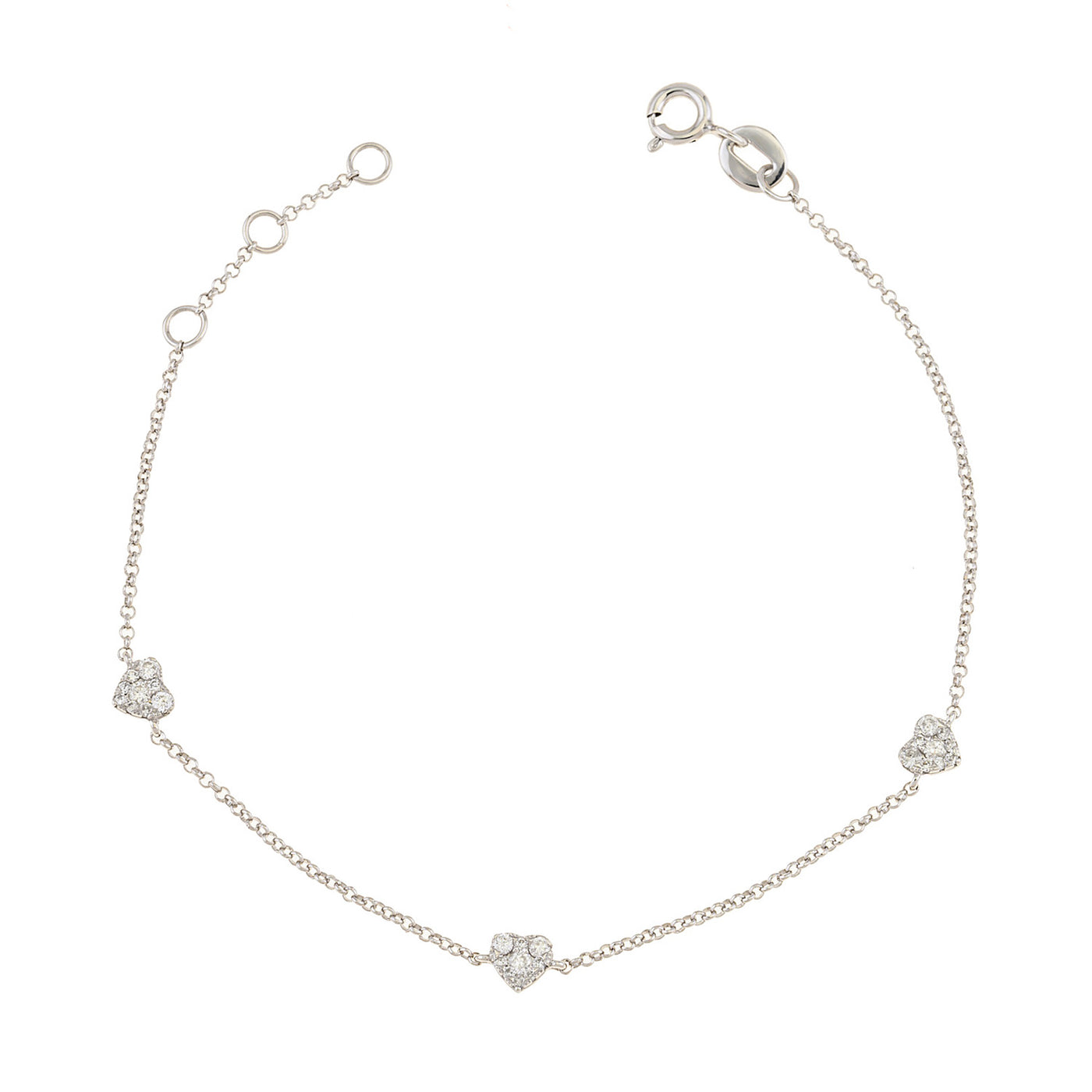 Diamond bracelet. Gift Bracelet. Perfect bracelet for present. Precious stone bracelet. Chain Bracelet. Bangle Bracelet. Anatol jewelry. Fine Jewelry. Golden Hall. Kifissia. Βραχιόλι με διαμάντια. Βραχιόλι για δώρο. Βραχιόλι χειροπέδα. Ζαφείρια. Ρουμπίνια. Σμαράγδια. Athens. Diamond hearts bracelet.