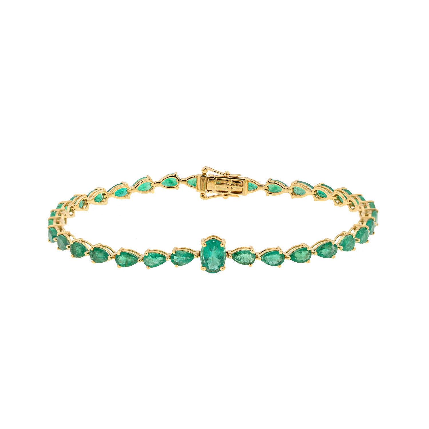 Emeralds Tennis Bracelet