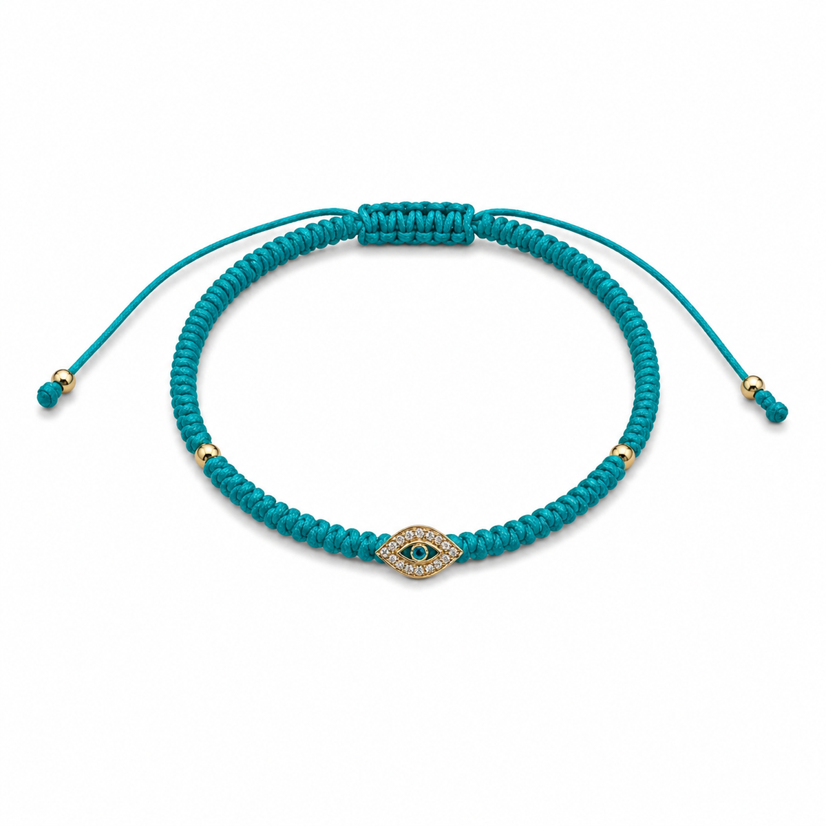 Eye on Thread Bracelet