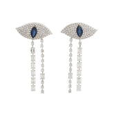 Evil Eye Diamond Earring