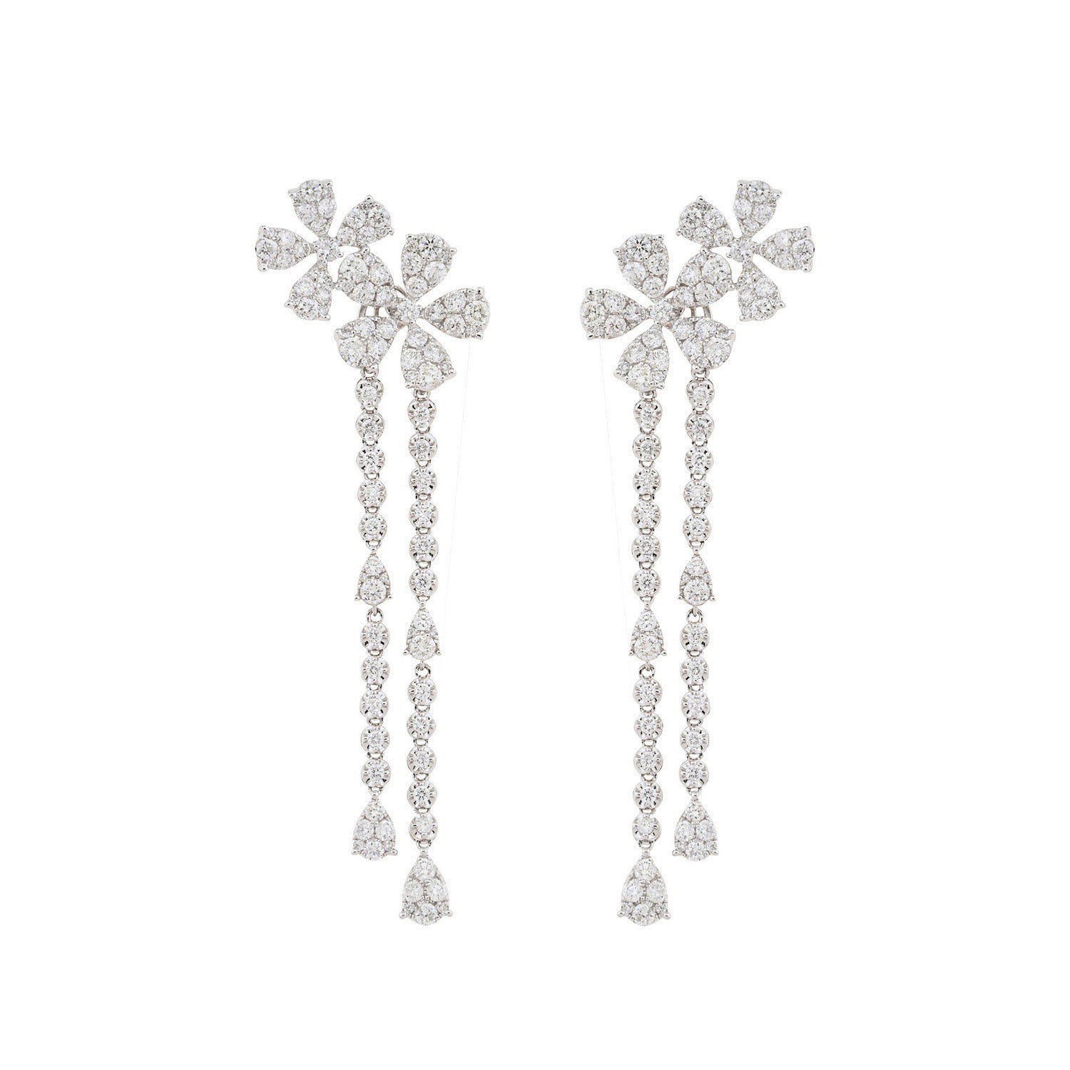 Delicate Flower Earrings