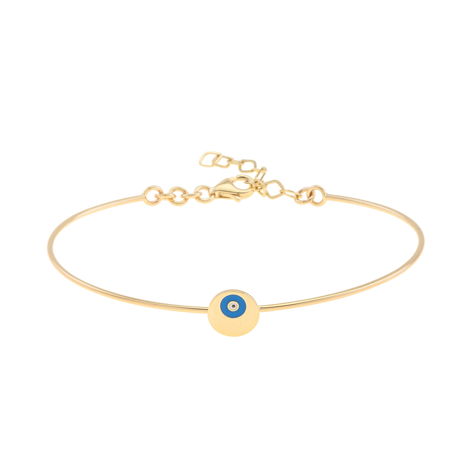 Golden Eye Bangle Bracelet