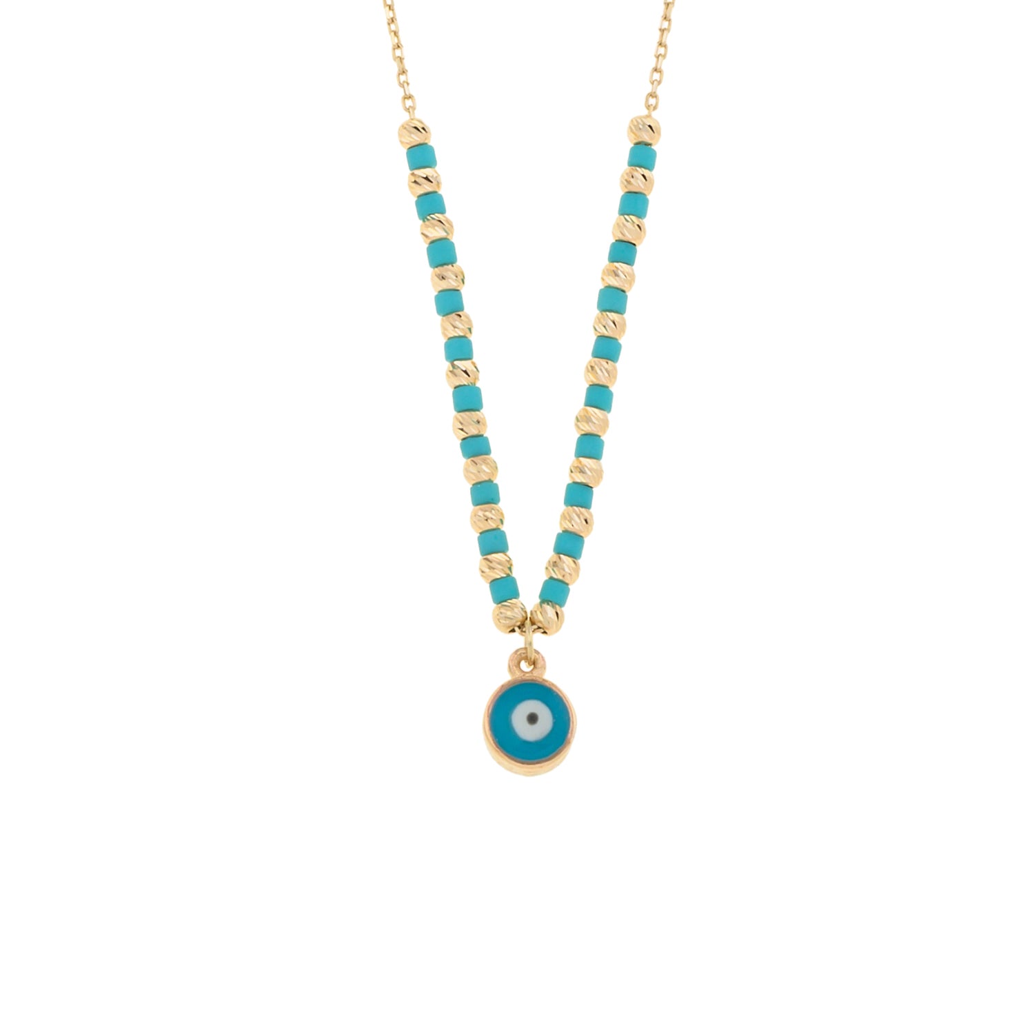 Turquoise Eye Necklace