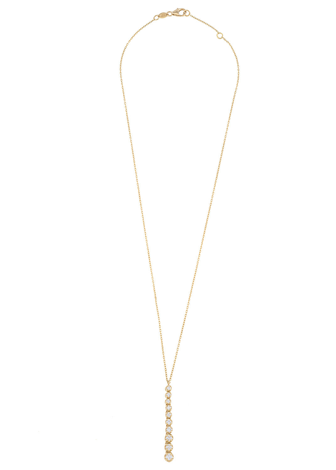 Diamond Drops Necklace