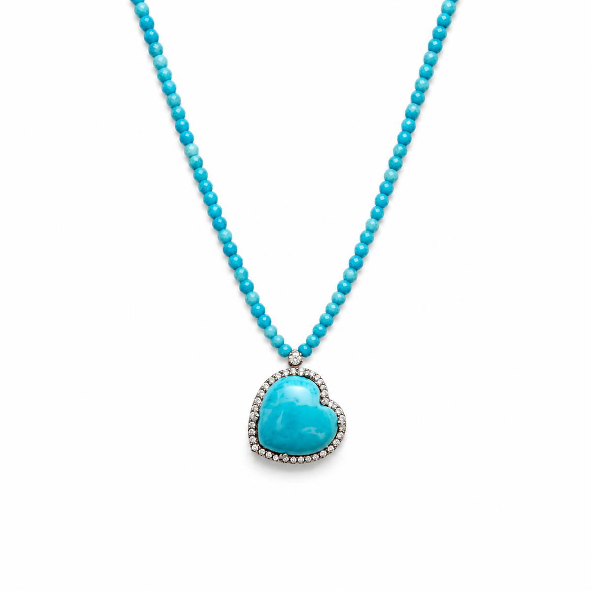 Large Heart Slide Necklace