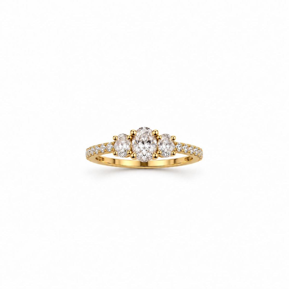 Ovals Unite Engagement Ring