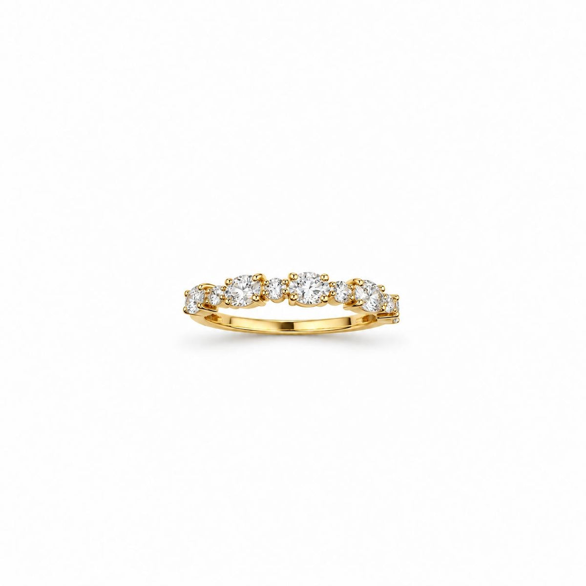 Ovals Dip Eternity Ring