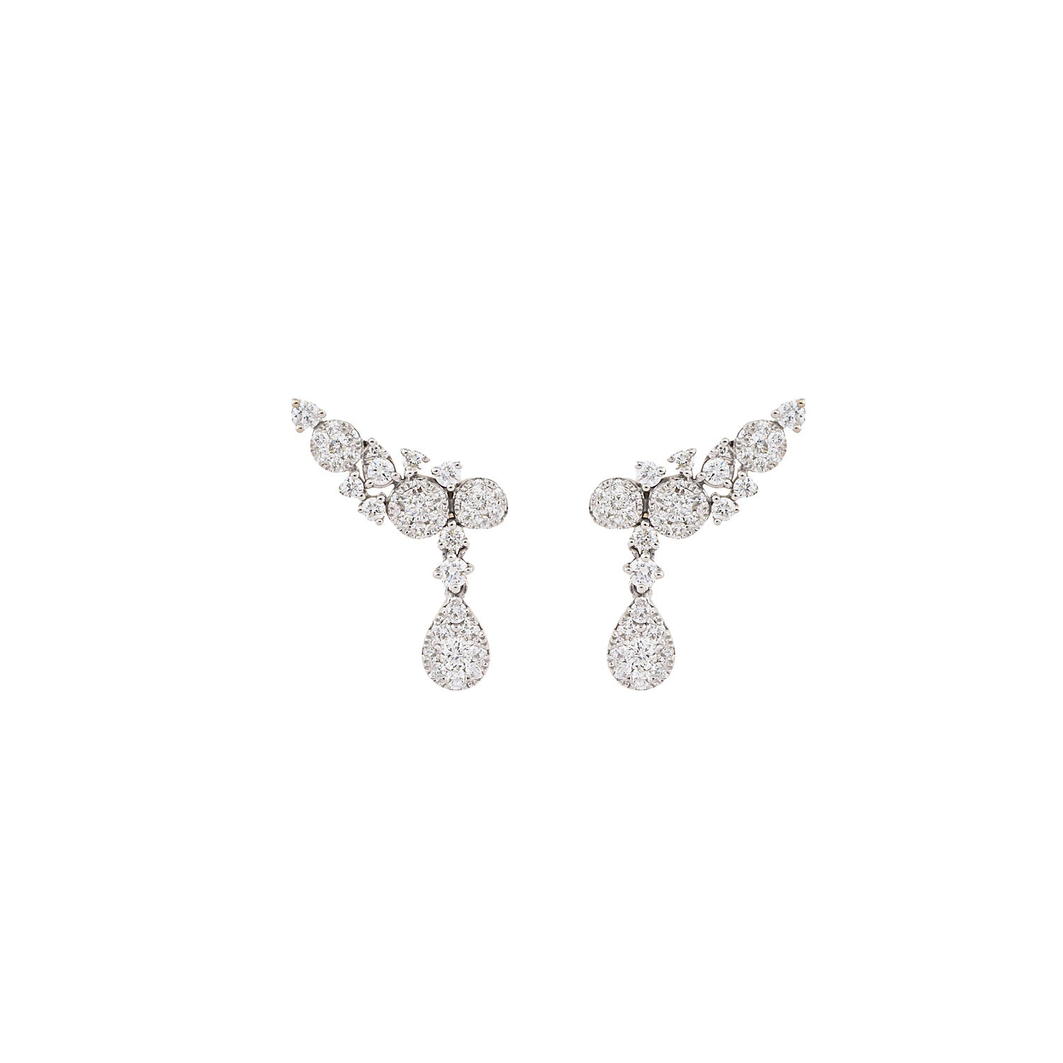 Diamond Slide Earrings
