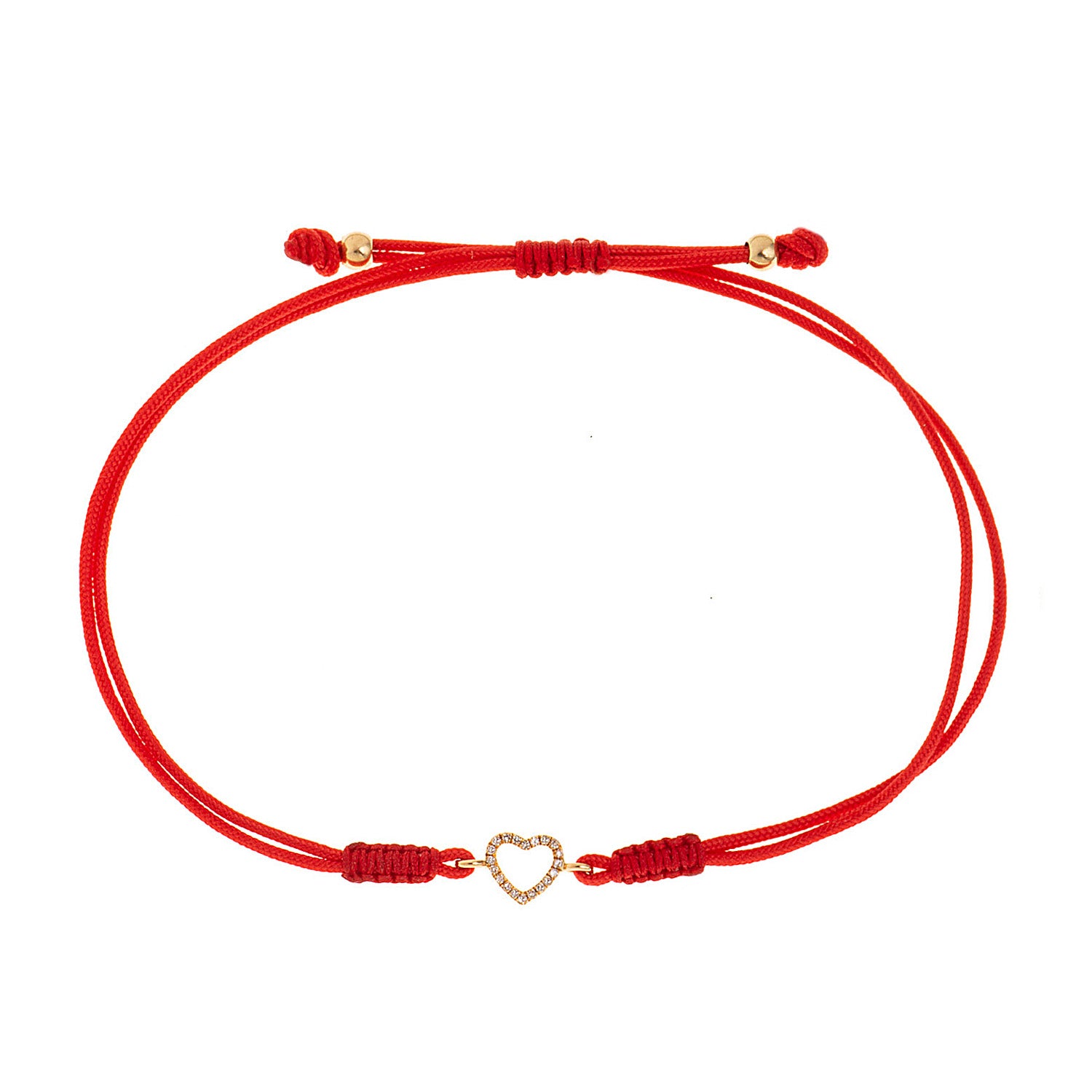 Diamond Heart Macrame - Anatol Jewelry