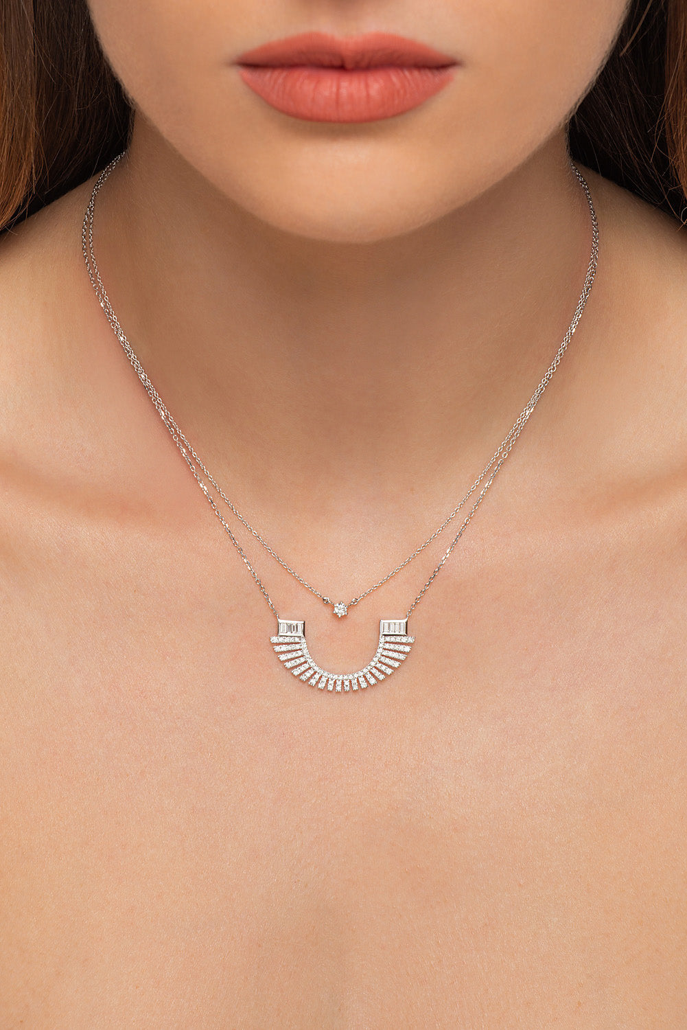 0.10CT, G, VVS2 DIAMOND NECKLACE