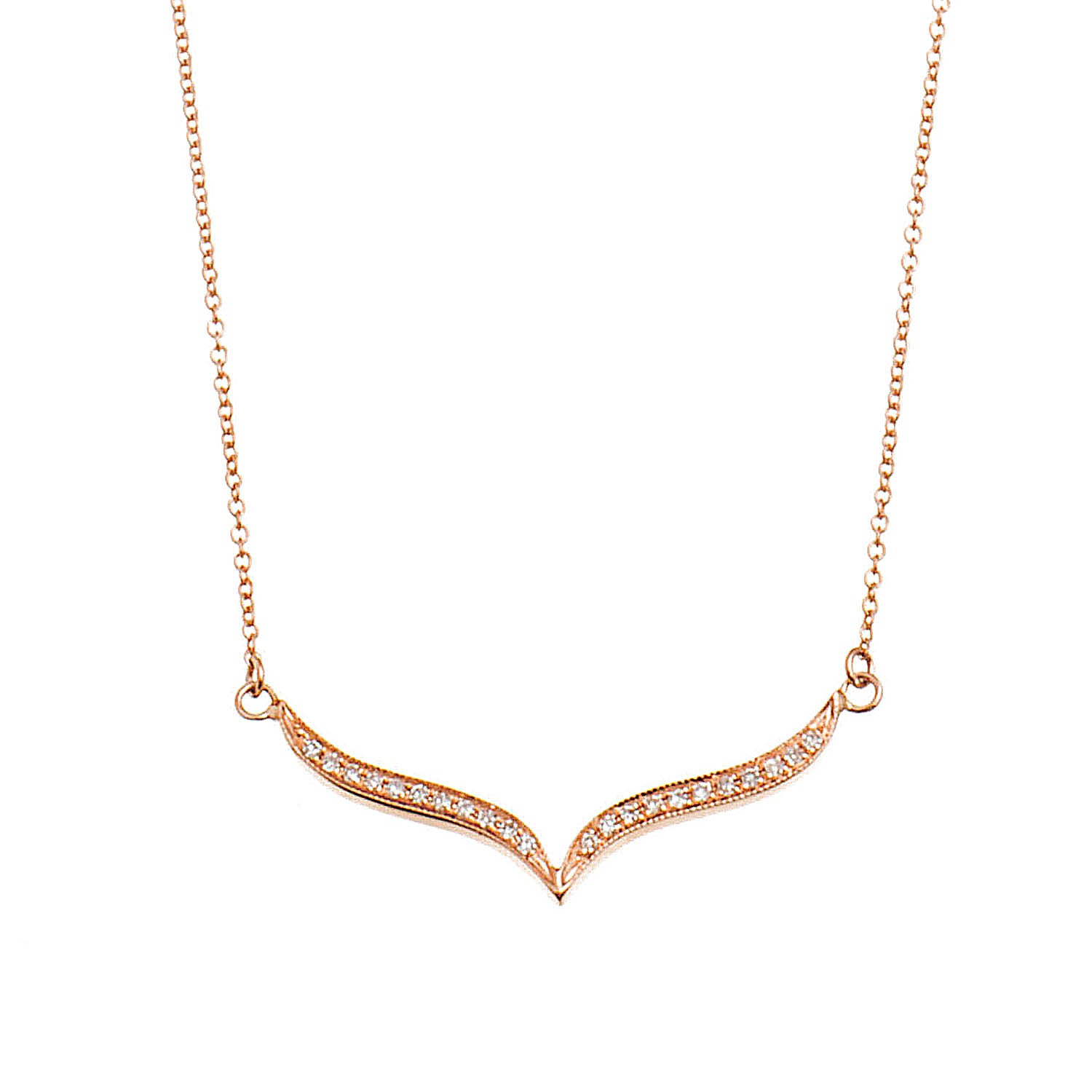 Symbol necklace. Heart, butterfly, round necklace. Gift necklace. Gold necklace. Diamond necklace. Precious stone necklace. Evil Eye necklace. Rose gold necklace. Chain necklace. Easy to wear necklace. Anatol jewelry. Fine jewelry. Diamond bar necklace. Bar necklace.