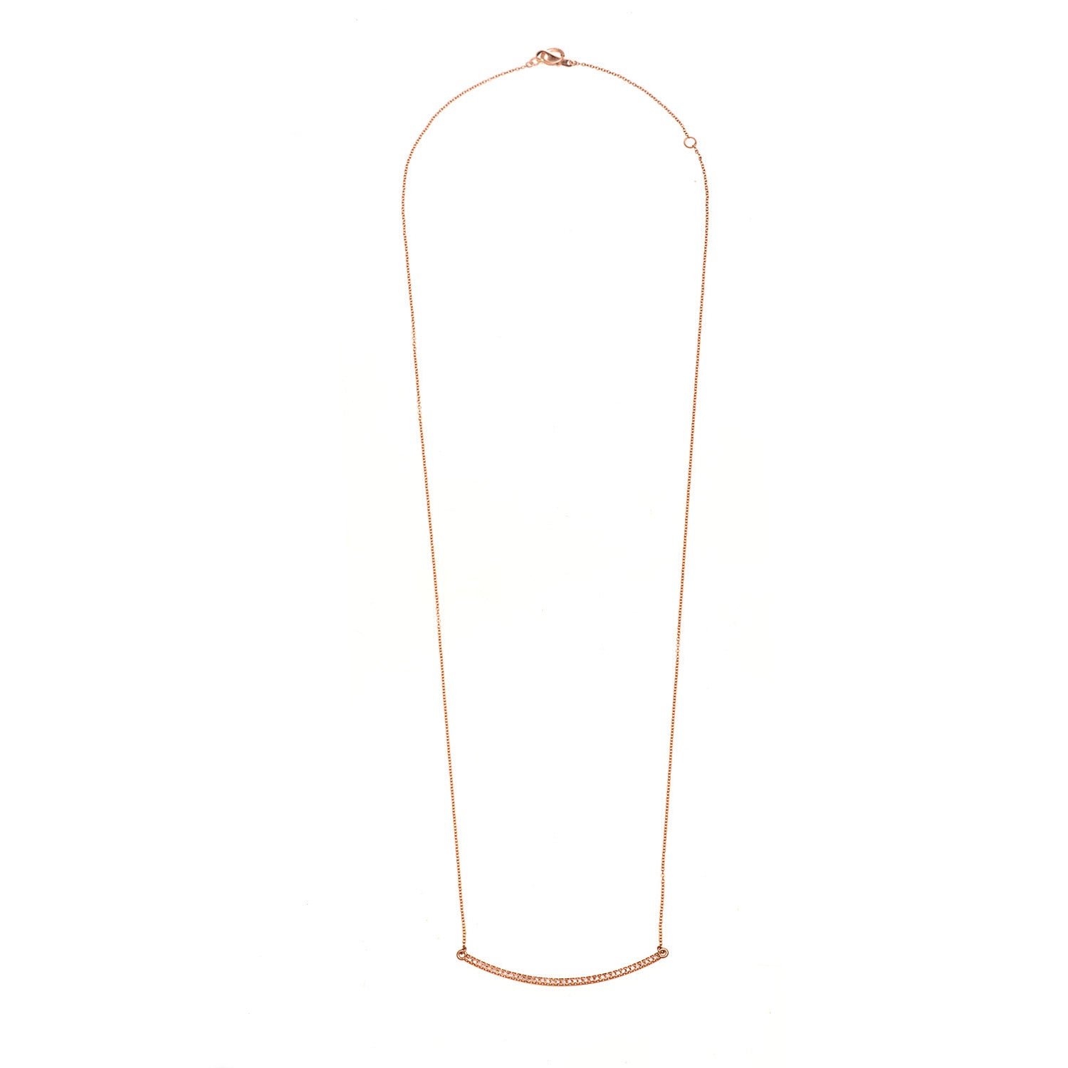 Diamond Bar Necklace