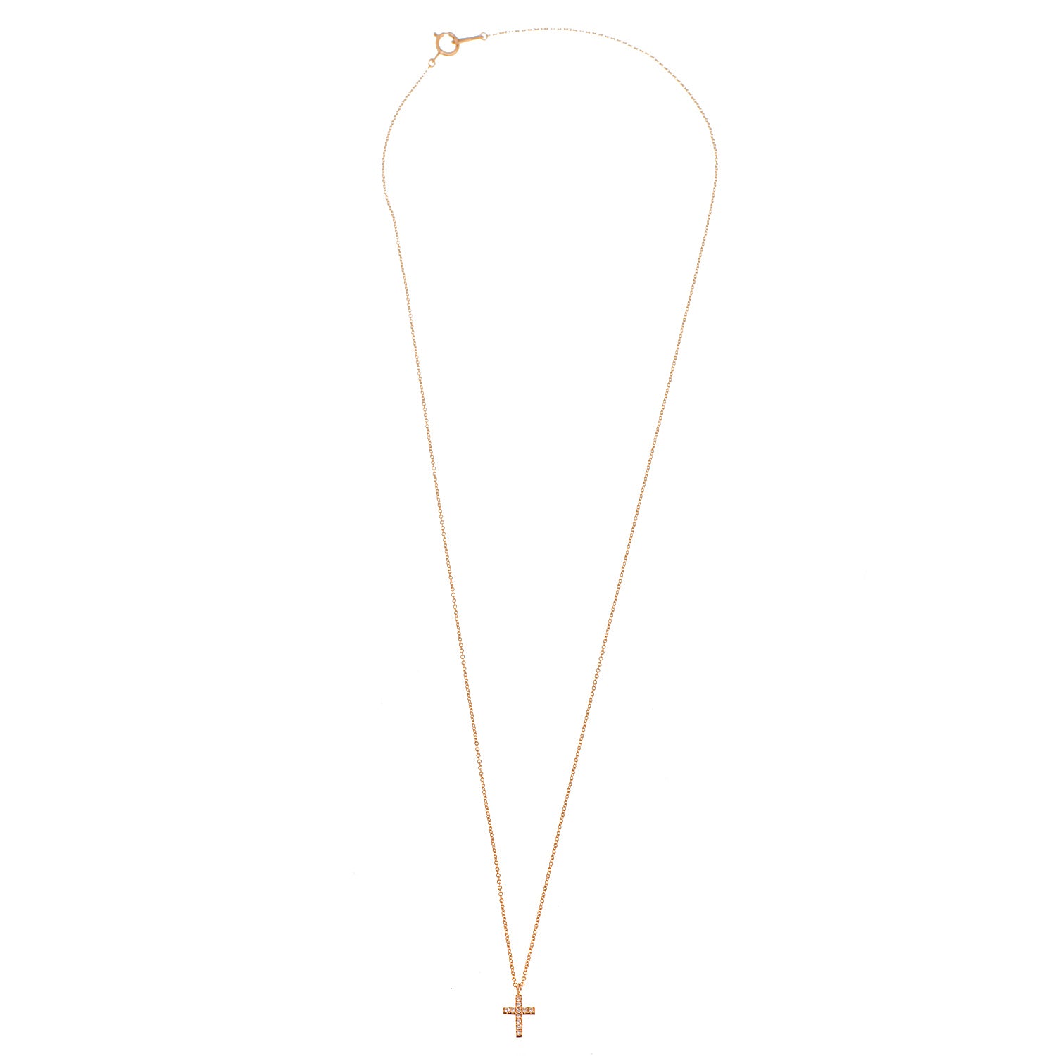 Diamond Cross Necklace