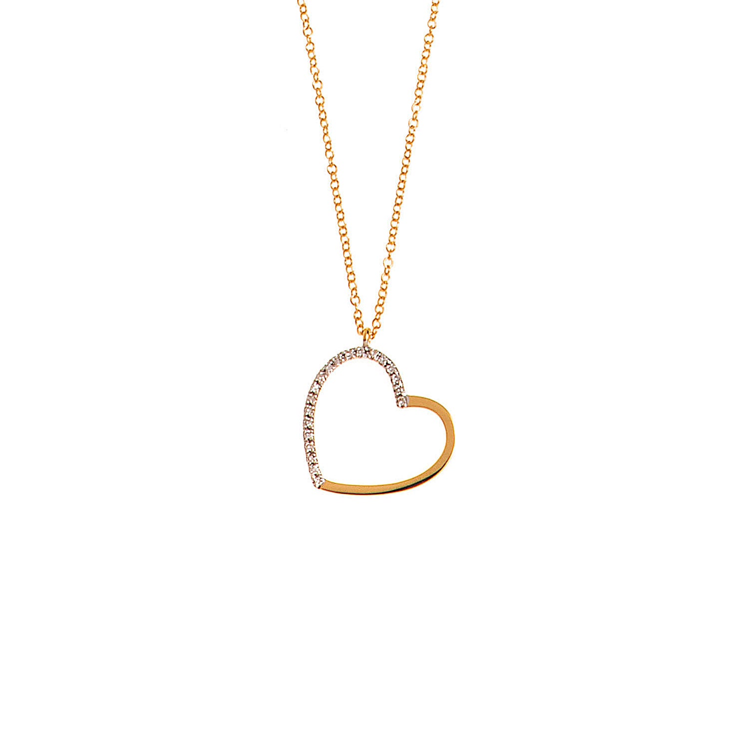 Diamond Heart Necklace