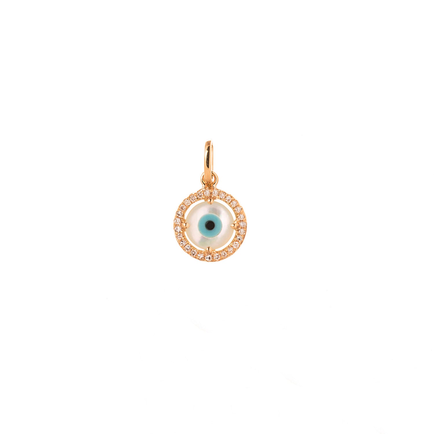 Evil eye pendant. Gold evil eye. Diamond evil eye. Good luck pendant. Protection pendant. Pendant for luck. Evil eye motif. Anatol jewellery. Fine jewellery. Athens. Greece. Μοτίφ μάτι. Μάτι χρυσό. Μάτι για δώρο. Φυλαχτό μάτι. Μάτι με διαμάντια. Ανατολ. Χρυσά κοσμήματα.