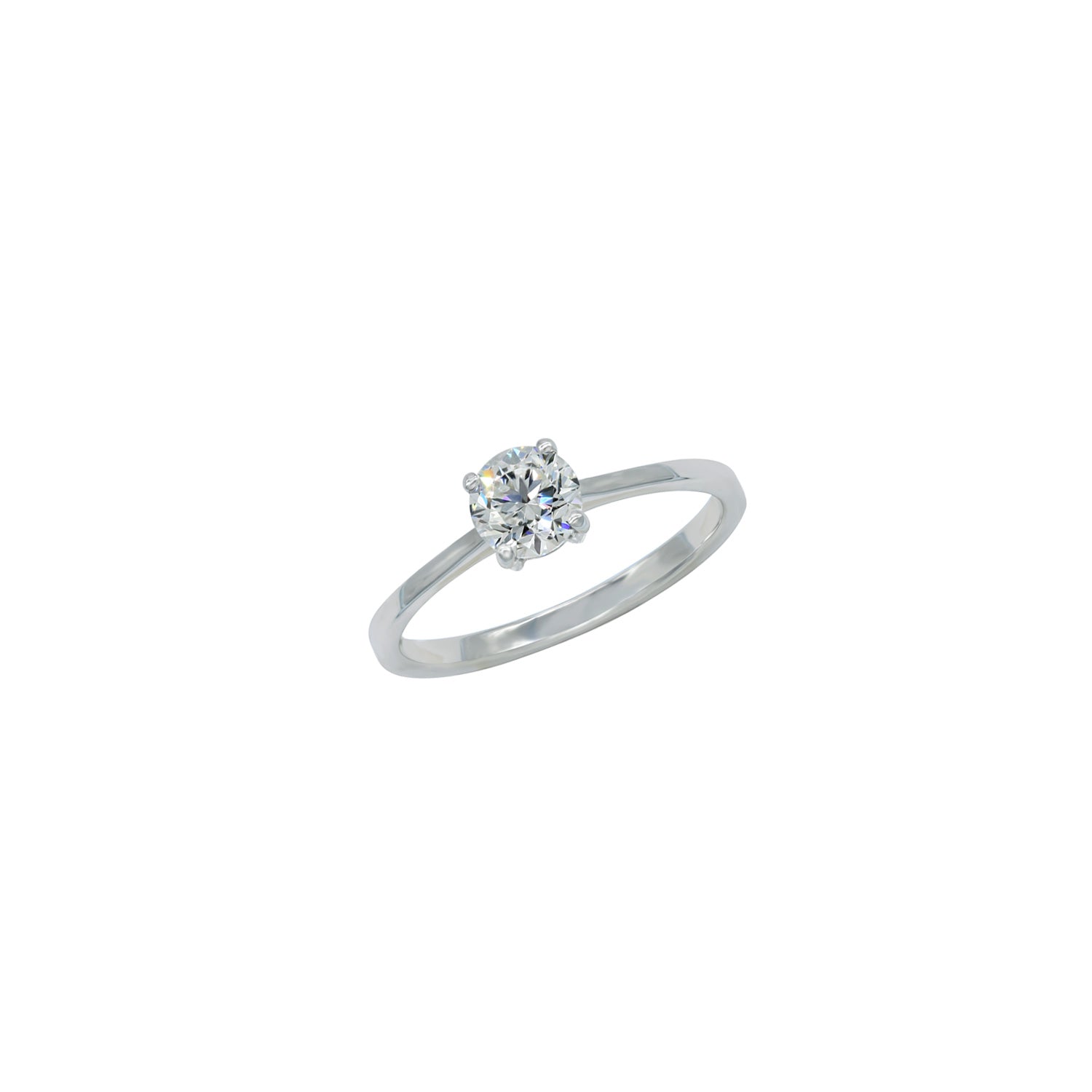 Engagement Ring. Solitaire Diamond Ring. 0.60 carat diamond ring. Promise ring. Love ring.