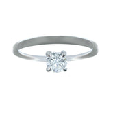 0.90CT, F, VVS2, Icon Engagement Ring