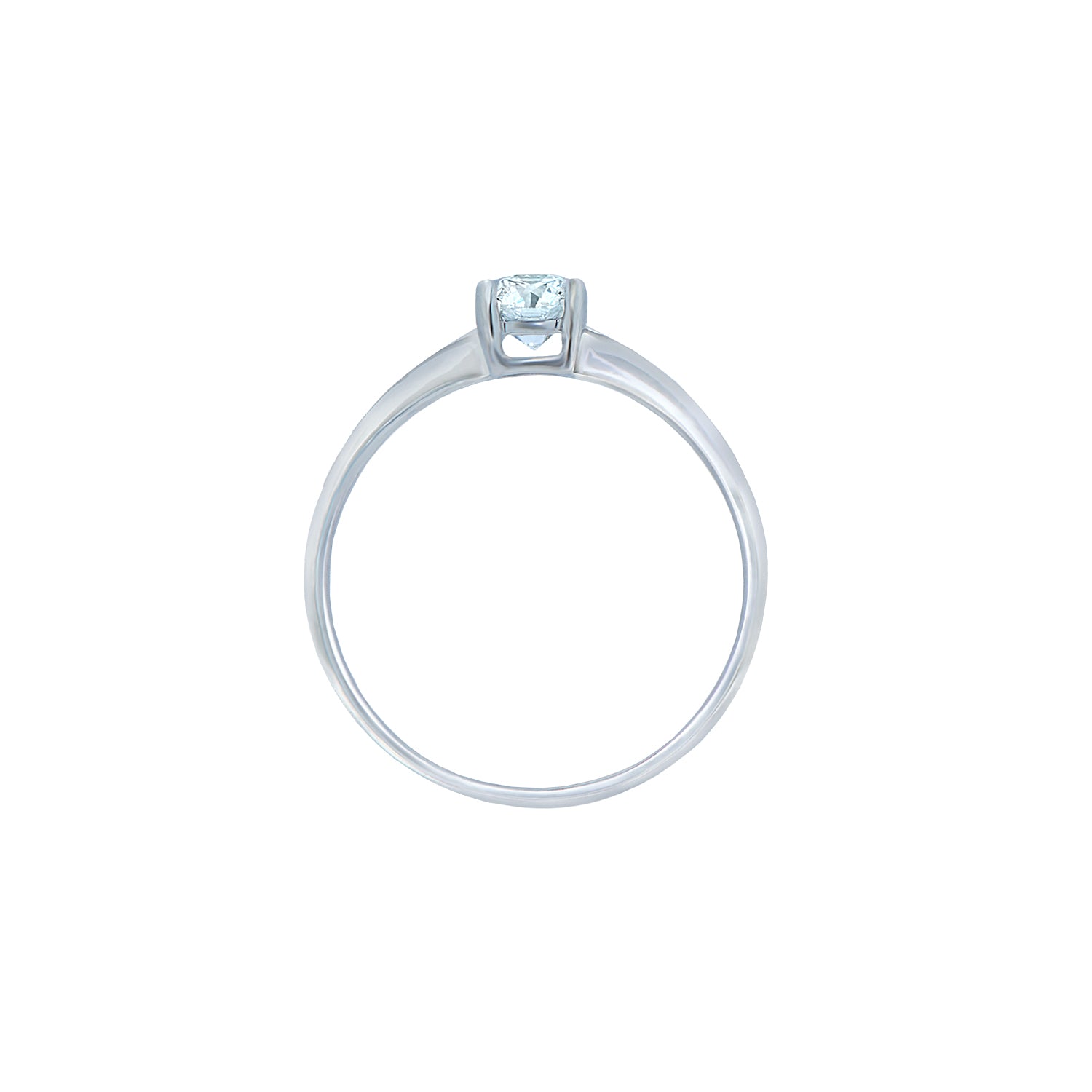 0.50CT, F, VVS2 Icon Engagement Ring
