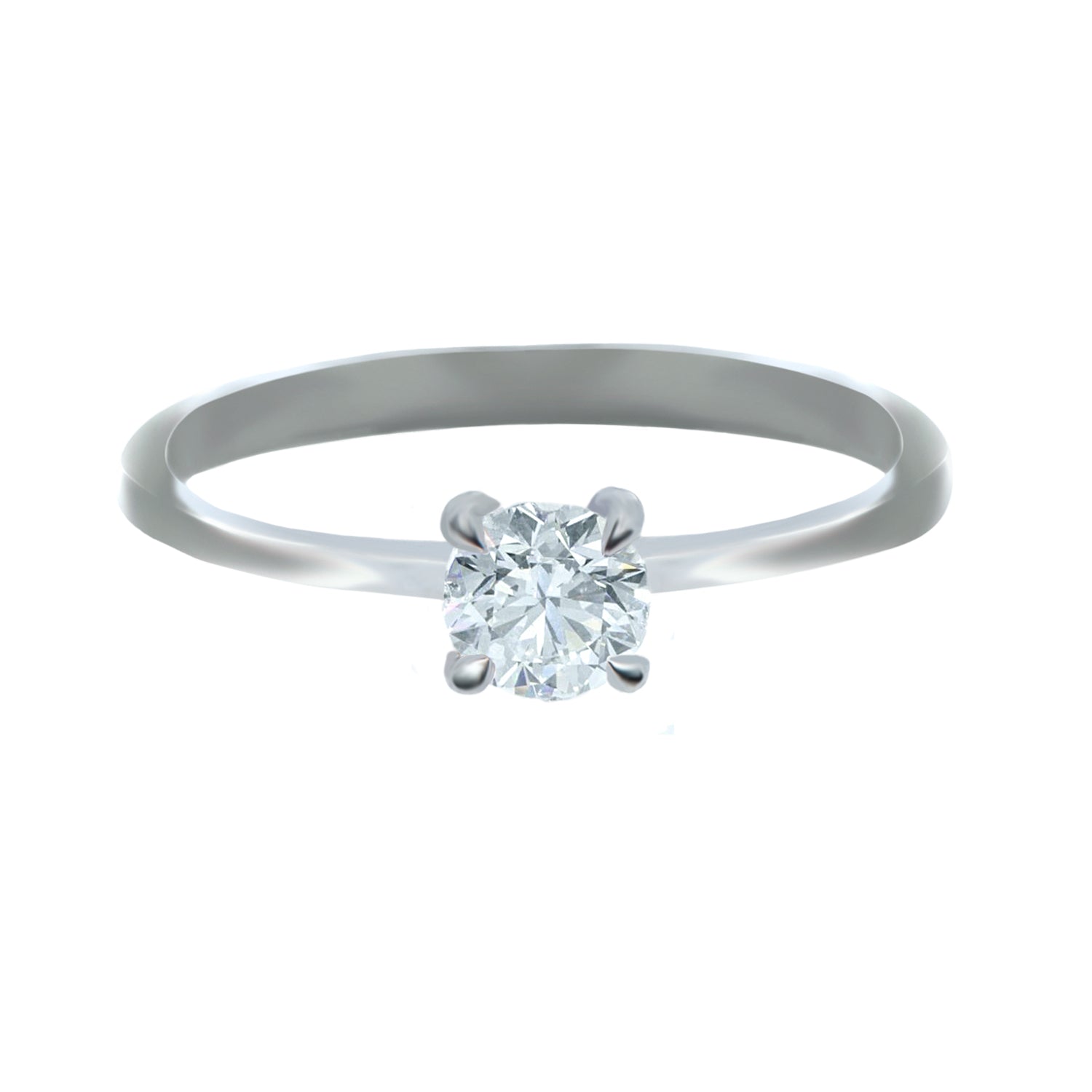 0.80CT, E, VVS2 Engagement Ring
