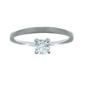 0.80CT, E, VVS2 Engagement Ring