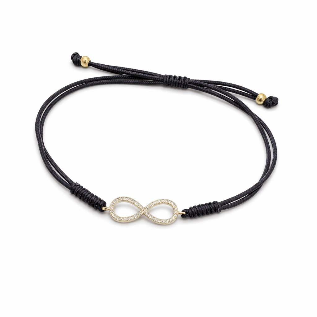 Infinity Cord Bracelet