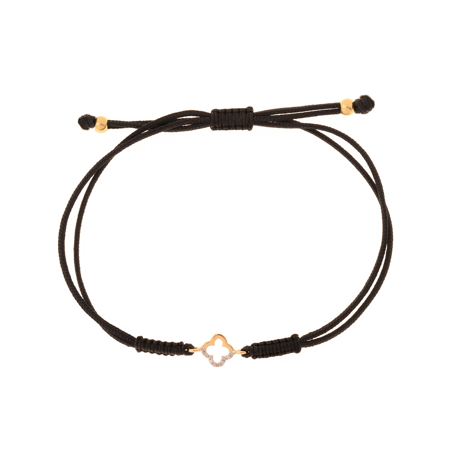 Cord bracelet. Diamond charm cord bracelet. Gold and diamond bracelet. Bracelet with charm and cord. Colourful cord bracelet. Anatol Jewellery. Χρυσά κοσμήματα. Βραχιόλι με κορδόνι. Χρυσό βραχιόλι με μπριγιάν. Κοσμήματα Κηφισιά.