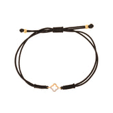 Cord bracelet. Diamond charm cord bracelet. Gold and diamond bracelet. Bracelet with charm and cord. Colourful cord bracelet. Anatol Jewellery. Χρυσά κοσμήματα. Βραχιόλι με κορδόνι. Χρυσό βραχιόλι με μπριγιάν. Κοσμήματα Κηφισιά.