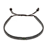 Gold and diamond bracelet. Bracelet with diamonds. Sapphire, ruby and emerald stones. Fine jewellery. Anatol jewelry. Hematite bracelet. Beaded bracelet. Diamond bracelet. Χρυσά κοσμήματα. Χρυσό βραχιόλι. Βραχιόλι με μπριγιάν.