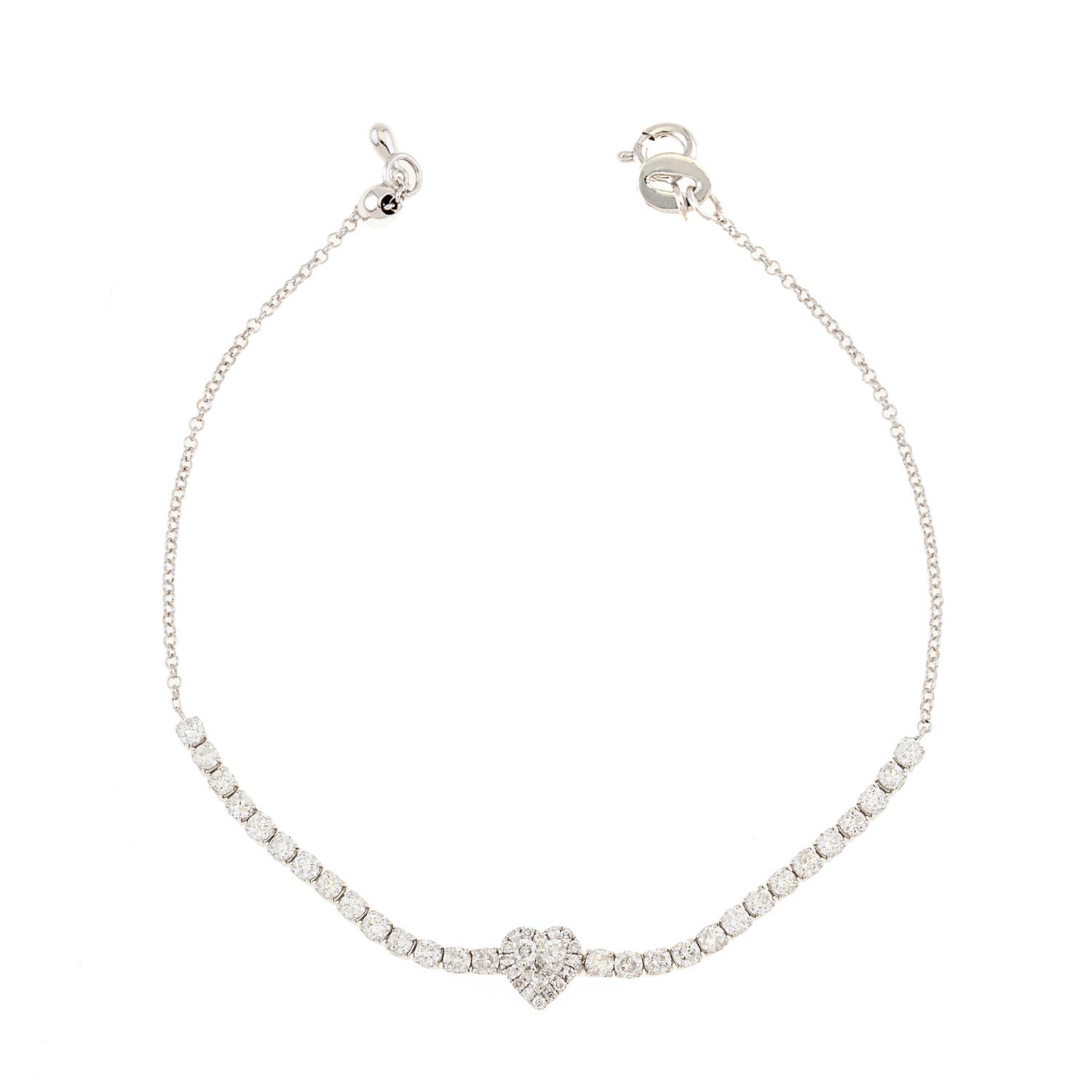 Diamond bracelet. Gift Bracelet. Perfect bracelet for present. Precious stone bracelet. Chain Bracelet. Bangle Bracelet. Anatol jewelry. Fine Jewelry. Golden Hall. Kifissia. Βραχιόλι με διαμάντια. Βραχιόλι για δώρο. Βραχιόλι χειροπέδα. Ζαφείρια. Ρουμπίνια. Σμαράγδια. Athens. Diamond hearts bracelet.