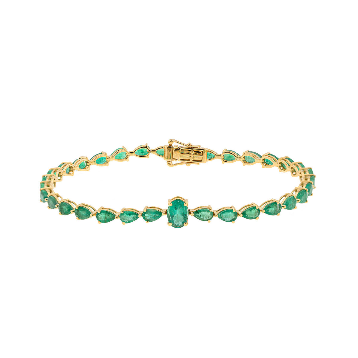 Emeralds Tennis Bracelet