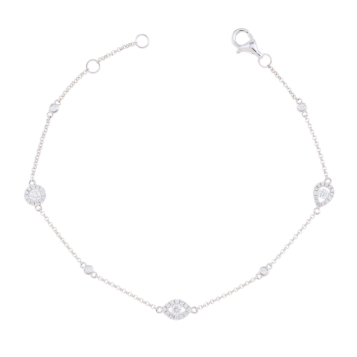 Diamond Shapes Bracelet