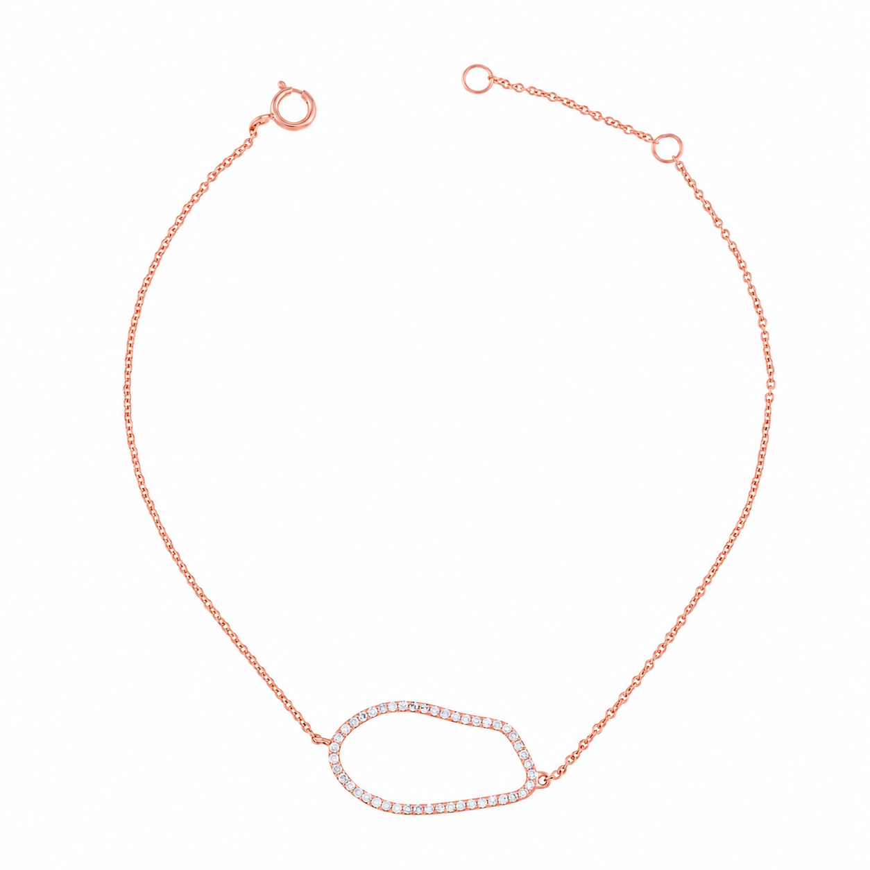 Single Cloud Diamond Bracelet