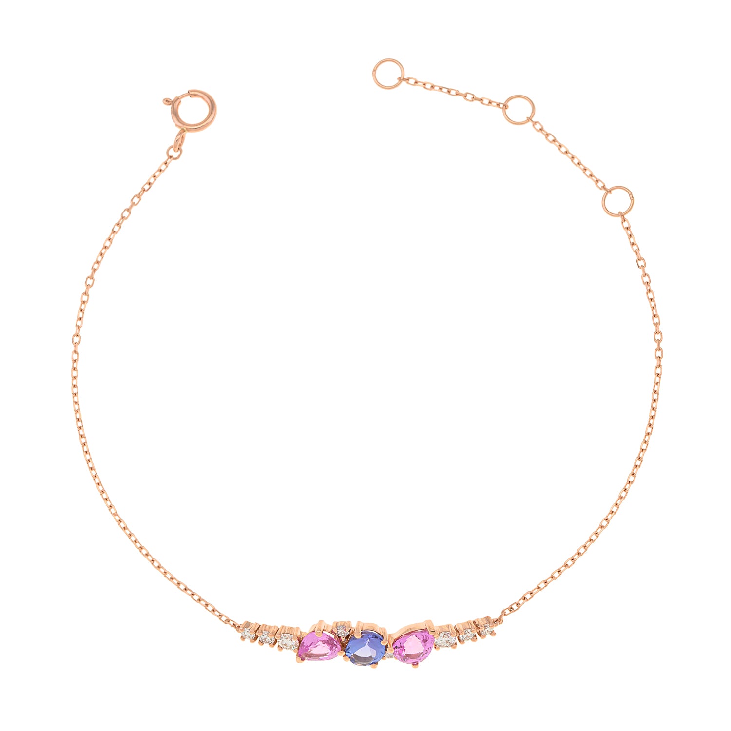 Pink Lip Bracelet