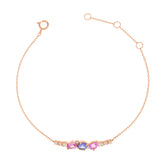 Pink Lip Bracelet