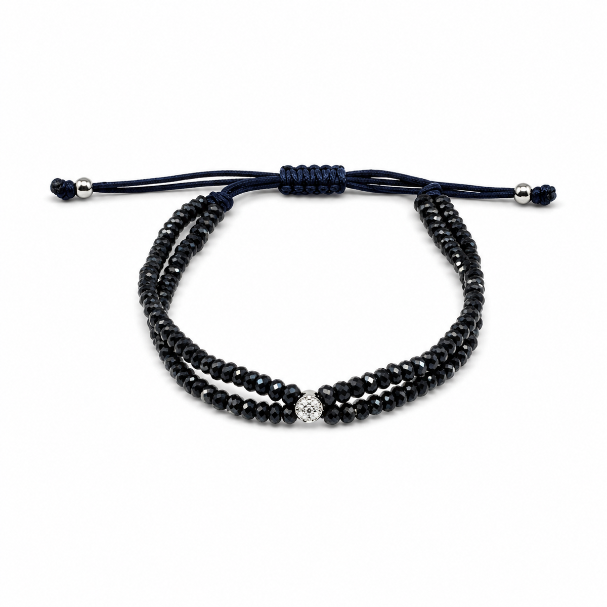 Diamond In Sapphires Bracelet
