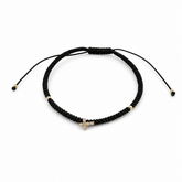 Cross on Thread Bracelet