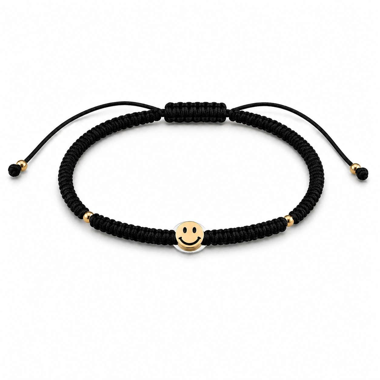 Smiley Face on Thread Bracelet