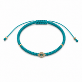 Eye on Thread Bracelet
