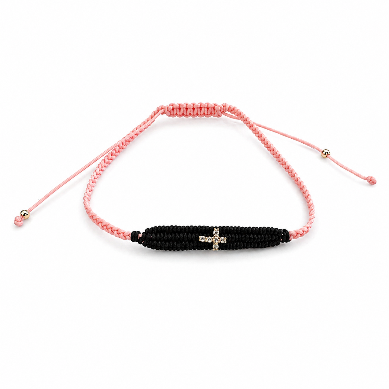 Cross on Thread Bracelet