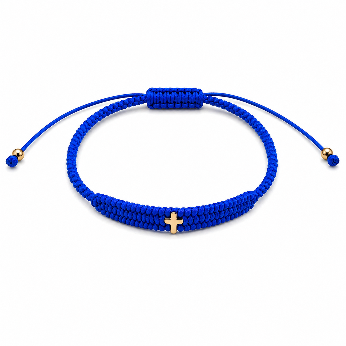 Cross on Thread Bracelet