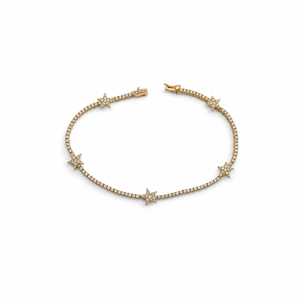 Five Stars Tennis Bracelet