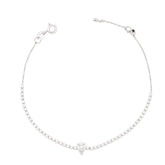 Pear Diamond Tennis Bracelet
