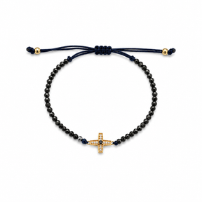 Sapphire Point Cross Bracelet