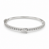 Elegant Diamond Bangle Bracelet