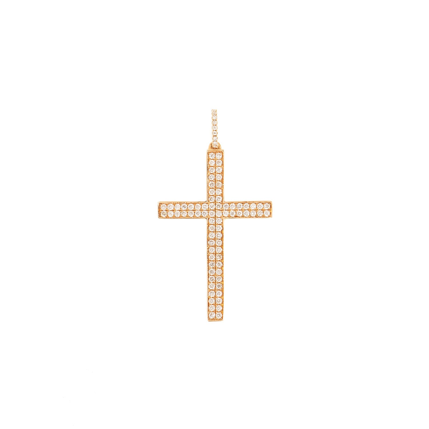 Diamond Cross. Gold and diamond cross. Cross for christening. Cross for baptism. Fine jewellery. Anatol jewellery. Χρυσά κοσμήματα. Κοσμήματα Κηφισιά. Σταυρός χρυσός. Σταυρός με διαμάντια. Βαφτιστικός σταυρός. Σταυρός για βάφτιση.  Σταυρός με μπριγιάν. 