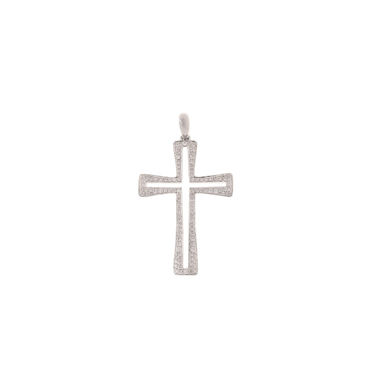 Diamond Cross. Gold and diamond cross. Cross for christening. Cross for baptism. Fine jewellery. Anatol jewellery. Χρυσά κοσμήματα. Κοσμήματα Κηφισιά. Σταυρός χρυσός. Σταυρός με διαμάντια. Βαφτιστικός σταυρός. Σταυρός για βάφτιση.  Σταυρός με μπριγιάν. 