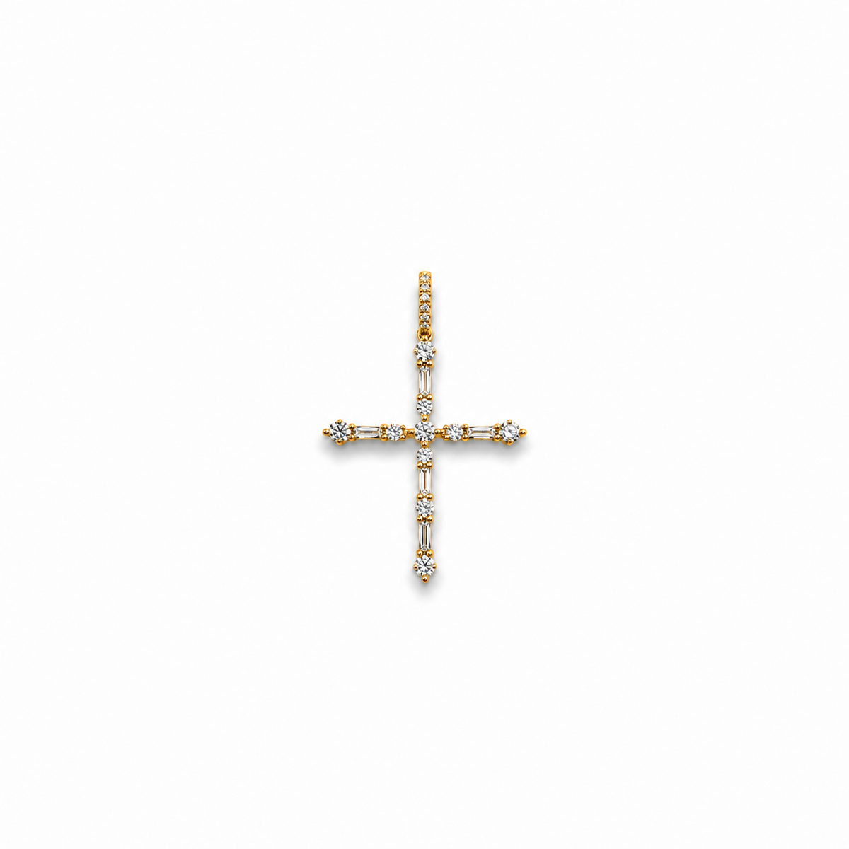 Elegant Diamond Cross
