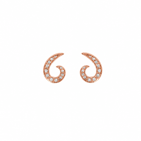 Curvy Diamond Studs